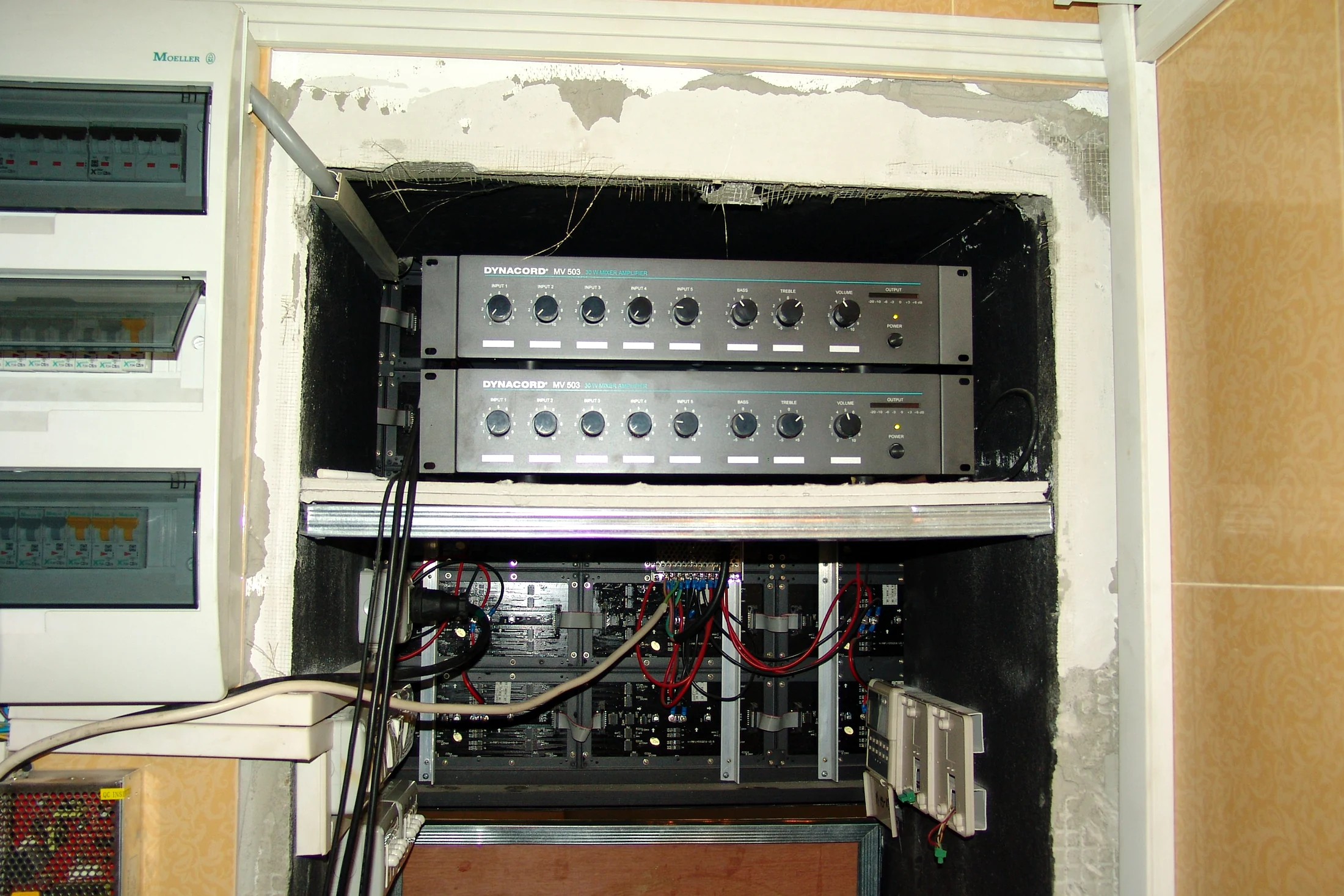 Collage - professional audio project photo